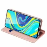 Θήκη Book Xiaomi Redmi Note 9 Pro / Redmi Note 9S Ρόζ DUX DUCIS Skin Pro - Image 3