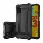 Θήκη Poco M3 / Redmi 9T Hybrid Armor Συνθετική Ανθεκτική Μαύρο