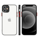 Θήκη iPhone 11 Σιλικόνης Ημιδαφανής Μαύρο Milky