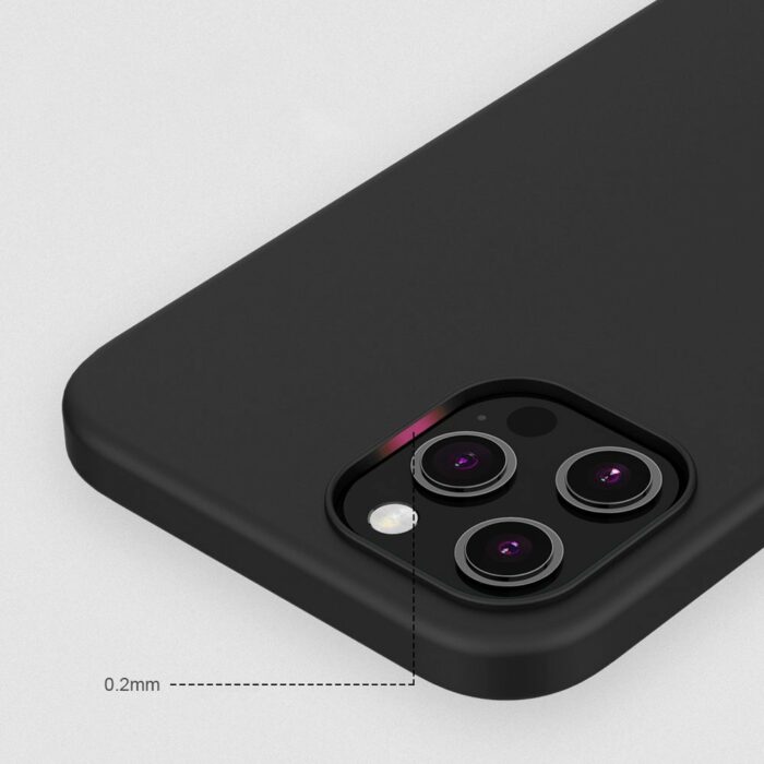 Θήκη Θήκη Σιλικόνης MagSafe iPhone 12 Pro Max Μαύρο Nillkin Flex PURE Pro - Image 6