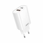 Remax USB / USB-C Wall Adapter Λευκό (RP-U37)