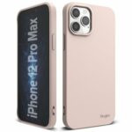 Θήκη iPhone 12 Pro Max Σιλικόνης Ροζ Sand Ringke Air S