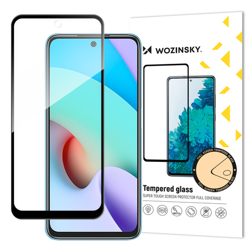 Wozinsky-Tempered-Glass-Full-Glue-Super-Tough-Screen-Protector-Full-Coveraged-with-Frame-Case-Friendly-for-Xiaomi-Redmi-10-black-78165_1 Tempered Glass Full Glue Full Face Μαύρο Redmi 10 Wozinsky - Image 1