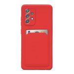 Θήκη Samsung Galaxy A52s 5G / A52 5G / A52 4G Κόκκινο με υποδοχή κάρτας – Mobit.gr