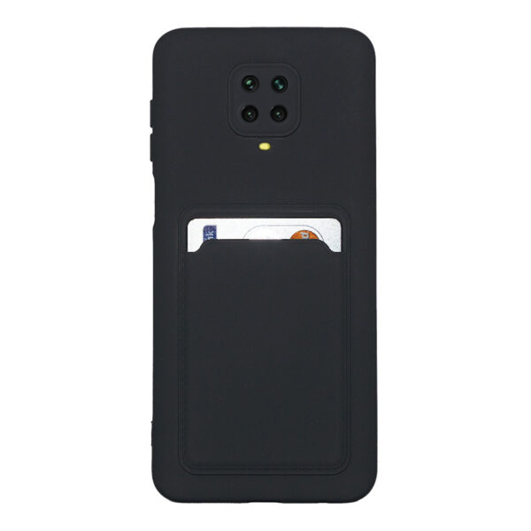 card-case-redmi-note-9-pro-9s-black-600x600 Θήκη Xiaomi Redmi Note 9 Pro / Redmi Note 9S Μαύρο με υποδοχή κάρτας - Image 1