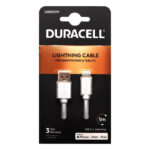 Duracell USB to Lightning Cable White 1m (USB5012W)