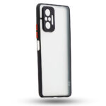 Θήκη Xiaomi Redmi Note 10 Pro Σιλικόνης Ημιδιαφανής- Μαύρο Milky