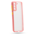 Θήκη Σιλικόνης Ημιδαφανής Samsung Galaxy S21+ 5G / S21 Plus 5G Ροζ - Image 2