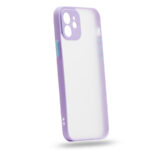 Θήκη iPhone 12 Milky Σιλικόνης Μωβ - Image 2