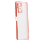 Θήκη Xiaomi Poco X3 NFC Σιλικόνης Ημιδαφανής Ρόζ Milky