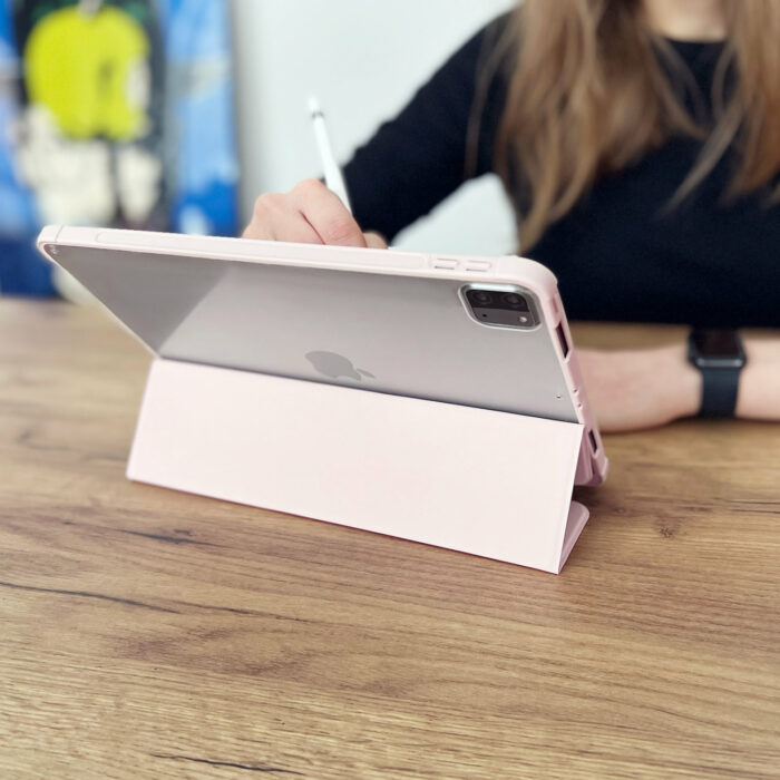 Θήκη Smart Flip Cover Stand Μπλε iPad Pro 2021 11" - Image 5