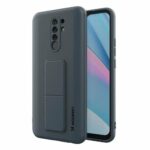Θήκη Σιλικόνης Μπλε Redmi 9 Wozinsky Kickstand Flexible