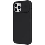 Nillkin Camshield Θήκη iPhone 13 Pro Max Silky Σιλικόνης Θήκη with shield Μαύρο Camera Protection - Image 3