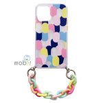 Θήκη Samsung Galaxy A22 5G multicolour 1 με Αλυσίδα – Mobit.gr