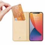 Dux Ducis Skin Pro Δερματίνης Χρυσό iPhone 12 mini Book - Image 2
