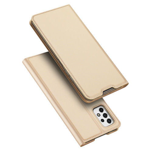 Dux-Ducis-Skin-Pro-Holster-Cover-Flip-Cover-for-Samsung-Galaxy-A53-5G-gold-88783_1 Dux Ducis Skin Pro Δερματίνης Χρυσό Galaxy A53 Book - Image 1
