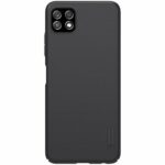 Θήκη + kickstand Samsung Galaxy A22 5G Μαύρο Nillkin Super Frosted Shield