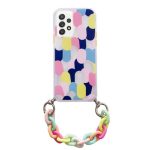 Chain Θήκη Gel flexible elastic Θήκη Samsung Galaxy A52s 5G / A52 5G / A52 4G multicolour 1 with a chain pendant – Mobit.gr