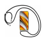 Διάφανη Θήκη iPhone 11 Pro με Μαύρο Λουράκι – Mobit.gr