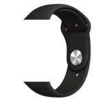 Sport Strap Σιλικόνης Black (Apple Watch 38/40mm)