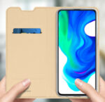 Θήκη Xiaomi Poco F2 Pro Δερματίνης Dux Ducis Skin Pro Χρυσό - Image 3