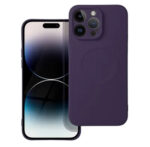 Θήκη Σιλικόνης MagSafe iPhone 14 Pro Max Dark Μωβ