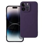 Θήκη Σιλικόνης MagSafe iPhone 14 Pro Max Dark Μωβ – Mobit.gr