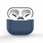 Θήκη AirPods Pro / AirPods Pro 2 Σιλικόνης soft cover headphones Μπλε Θήκη C