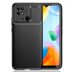 ΘΗΚΗ ΜΕ ΠΡΟΣΤΑΣΙΑ ΚΑΜΕΡΑΣ Xiaomi REDMI 10C – Μαύρο Carbon