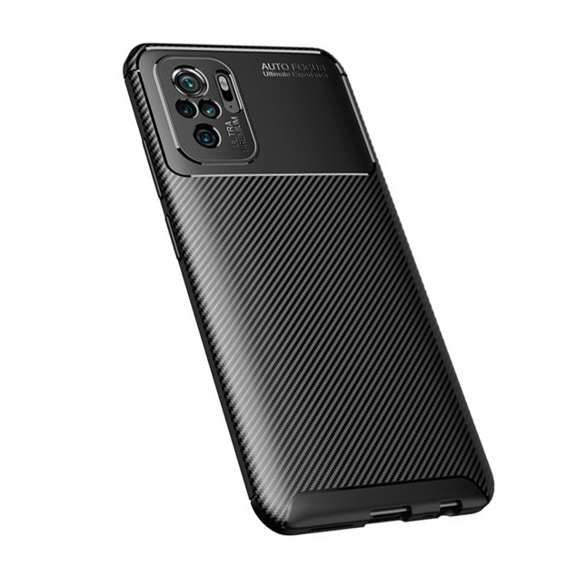 For-Xiaomi-Redmi-Note-10-Case-Bumper-Soft-Silicone-Carbon-Fiber-Cover-For-Redmi-Note-10.jpg_640x640 Θήκη Xiaomi RedMi Note 10 4G / RedMi Note 10s Business Μαύρο Carbon - Image 1