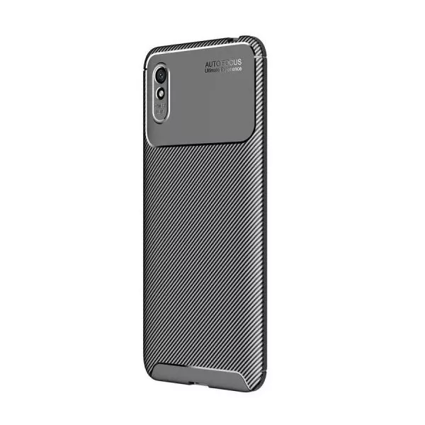 bussnes-carbon-xiaomi-redmi-9a-600x600 Θήκη Xiaomi RedMi 9A / 9AT Business Μαύρο Carbon - Image 1