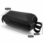 Wozinsky waterproof scooter handlebar bag 4l handlebar bag black (WSB2BK) - Image 3