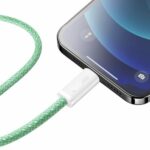 Baseus Dynamic Series Fast Charging Data Cable USB Typ C - Lightning Power Delivery 20W 1m green (CALD000006) - Image 2