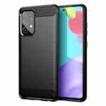 Θήκη Flexible Cover TPU Cover Samsung Galaxy A52s 5G / A52 5G / A52 4G Μαύρο Carbon