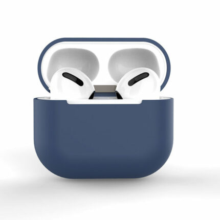 θήκη σιλικόνης για Airpods 1&2 σε μπλέ χρώμα