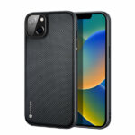 Θήκη iPhone 14 nylon-covered Μαύρο Dux Ducis Fino