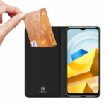 Dux Ducis Skin Pro Θήκη Xiaomi Poco M5 wallet holster cover with flip Μαύρο - Image 2