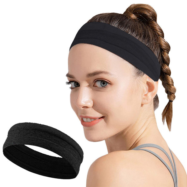eng_pm_Elastic-fabric-headband-for-running-fitness-black-95263_1.jpg Elastic fabric headband for running fitness black - Image 1