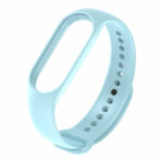 Replacement silicone band for Xiaomi Smart Band 7 strap bracelet λουράκι σιλικόνης light blue