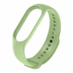 Replacement silicone band for Xiaomi Smart Band 7 strap bracelet λουράκι σιλικόνης light green