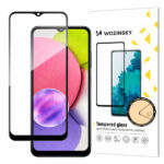 Tempered Glass Full Glue Full Coveraged with Frame Samsung Galaxy A03s Μαύρο Wozinsky