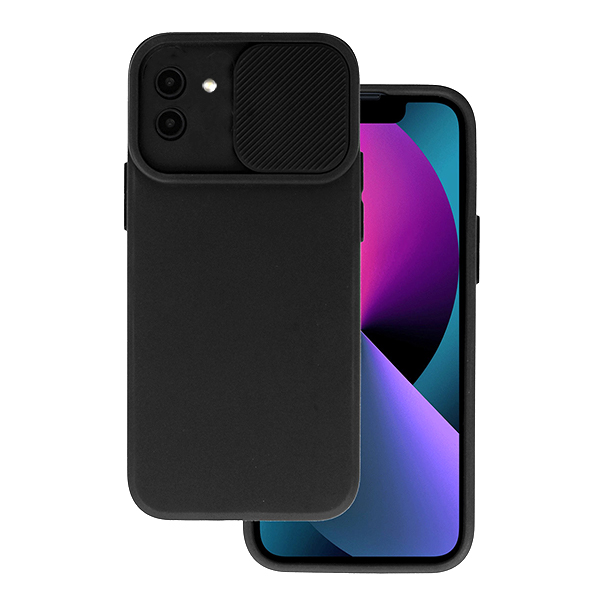 samsung-galaxy-a03-case-black-1 Θήκη Σιλικόνης Camshield Samsung A03 Μαύρο - Image 1