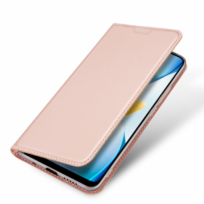 Dux Ducis Skin Pro Θήκη Xiaomi Poco C40 Flip Card Wallet Stand Ροζ - Image 4
