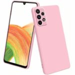 Θήκη Σιλικόνης Samsung Galaxy A33 5G Σιλικόνης cover Ροζ