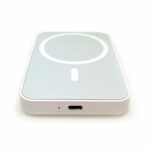 For iPhone 11/ 12/13 Series Power Bank  4000mAh 5W Magnetic Charging White