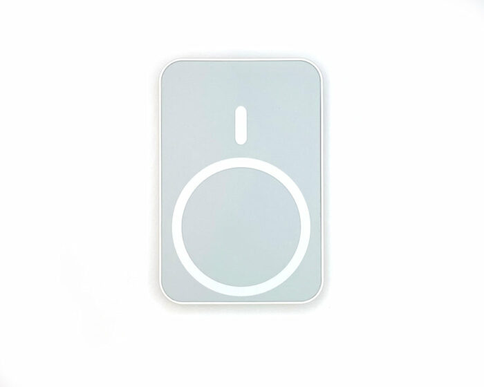 For iPhone 11/ 12/13 Series Power Bank  4000mAh 5W Magnetic Charging White - Image 2