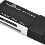 Powertech Card Reader USB 2.0 για SD/microSD/MemoryStick