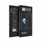 Tempered Glass 5D Full Glue Full Face Μαύρο iPhone 15 Pro Max