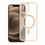 MagSafe Θήκη iPhone 12 / 12 Pro Συμβατή με Ρόζ Matte