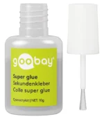 GOOBAY κόλλα Super Glue με πινέλο 77017, 10g